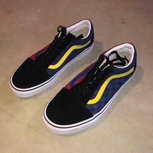 Vans Old Skool OTW Rally Checker Multi Black